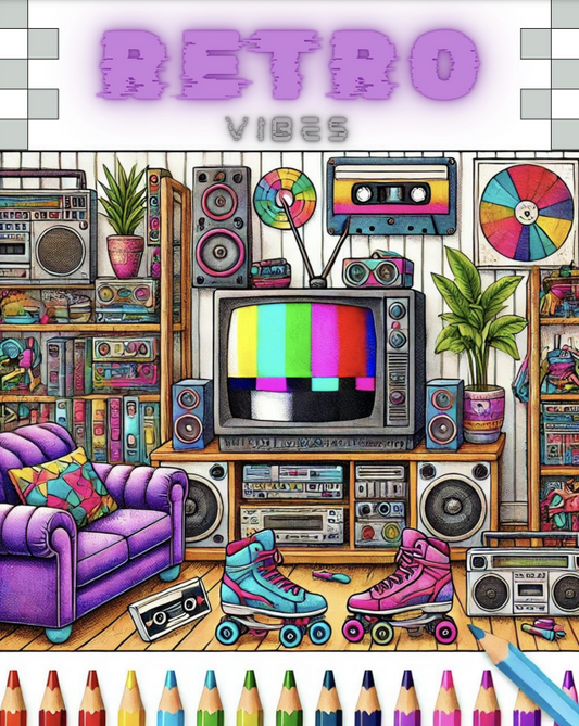 Retro Vibes - 30 pages