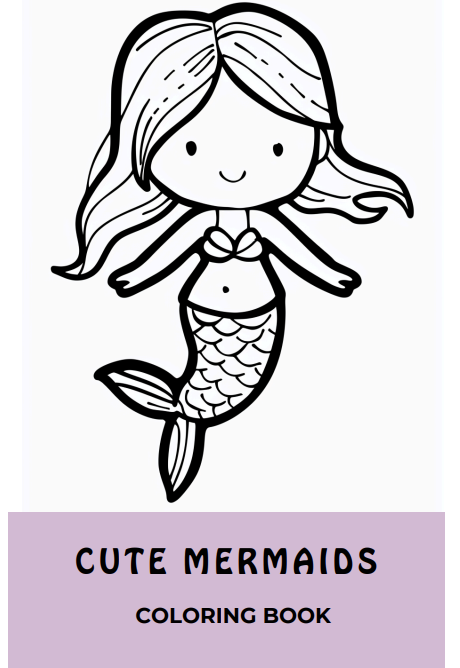 Cute Mermaids 20 pages