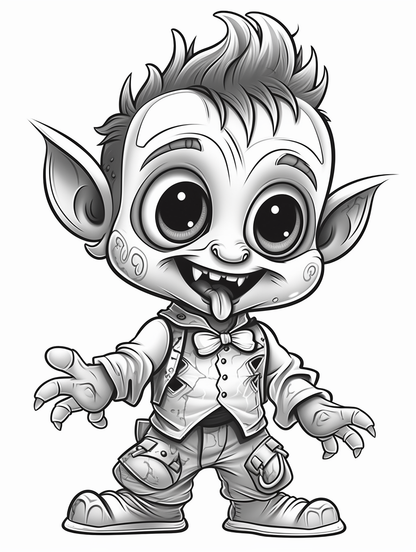 Cute Enchanted Monsters 2 books  33 pages