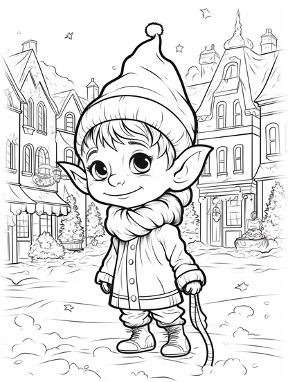 Festive Elf Yuletide Journey - 16 pages