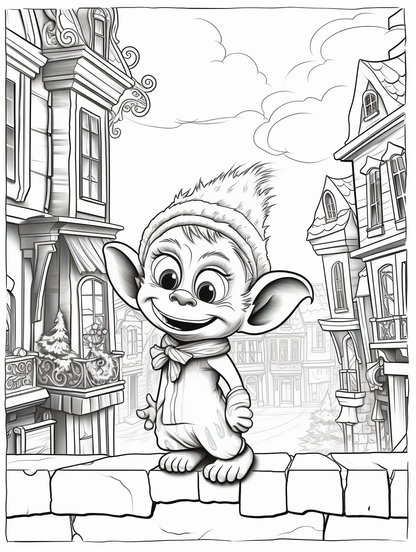 Grinch's Whimsical World 15 pages
