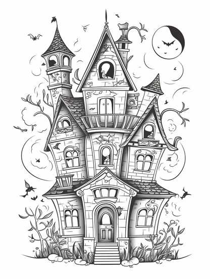 Haunted Bats 13 pages