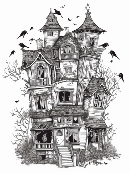 Haunted Bats 13 pages