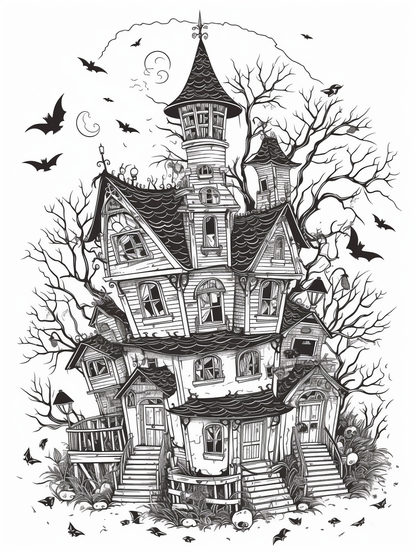 Haunted Bats 13 pages