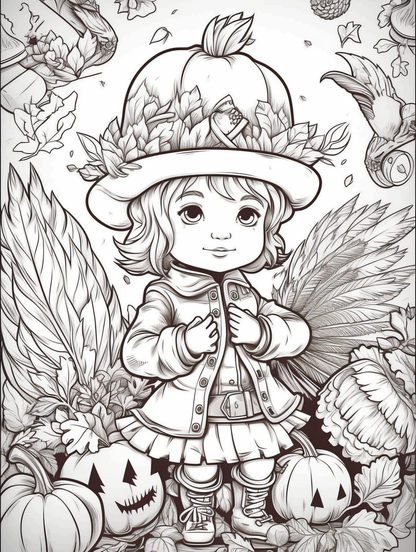 Pilgrim's Harvest Adventure 11 pages