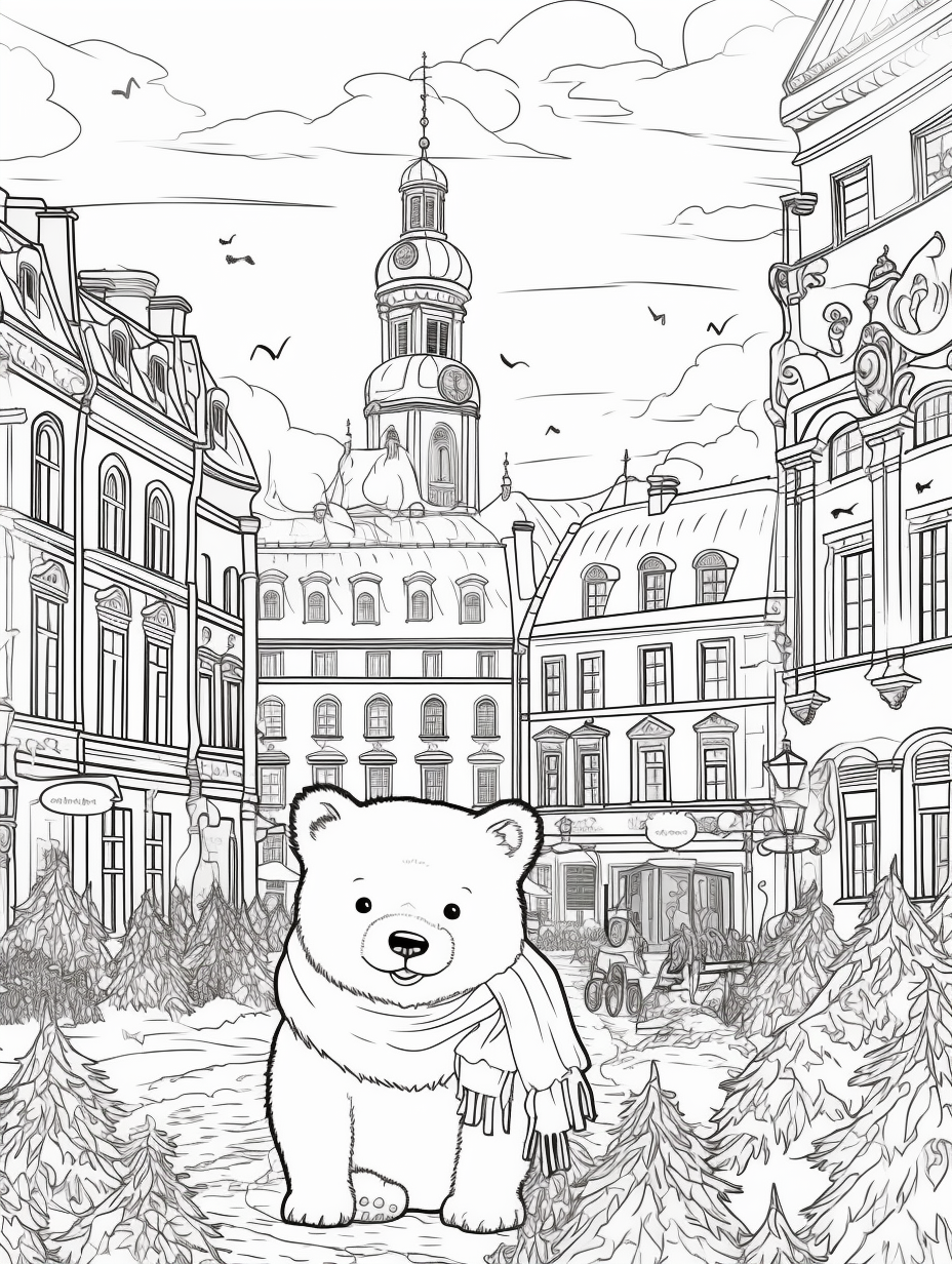 Polar Bears frosty Frolic 12 pages