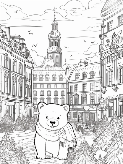 Polar Bears frosty Frolic 12 pages
