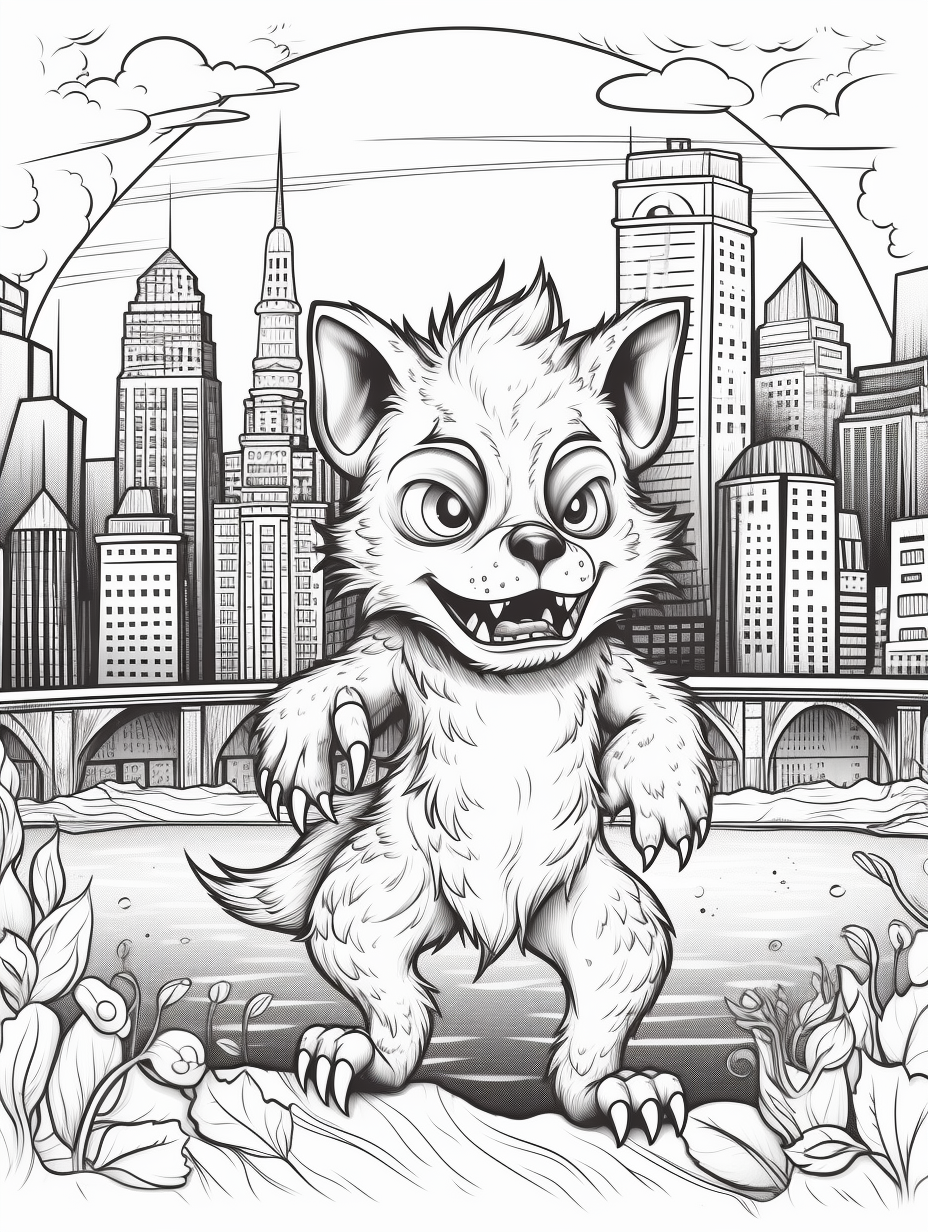 Werewolf's Lunar Lure 12 pages