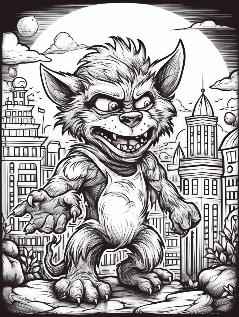 Werewolf's Lunar Lure 12 pages