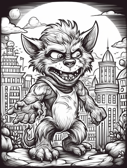 Werewolf's Lunar Lure 12 pages
